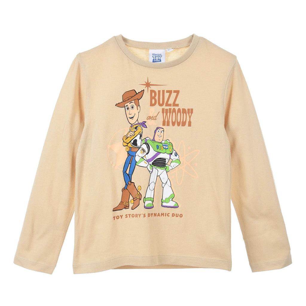 Disney Toy Story Kids T-Shirt Long Sleeve Cream / 2-3 Years