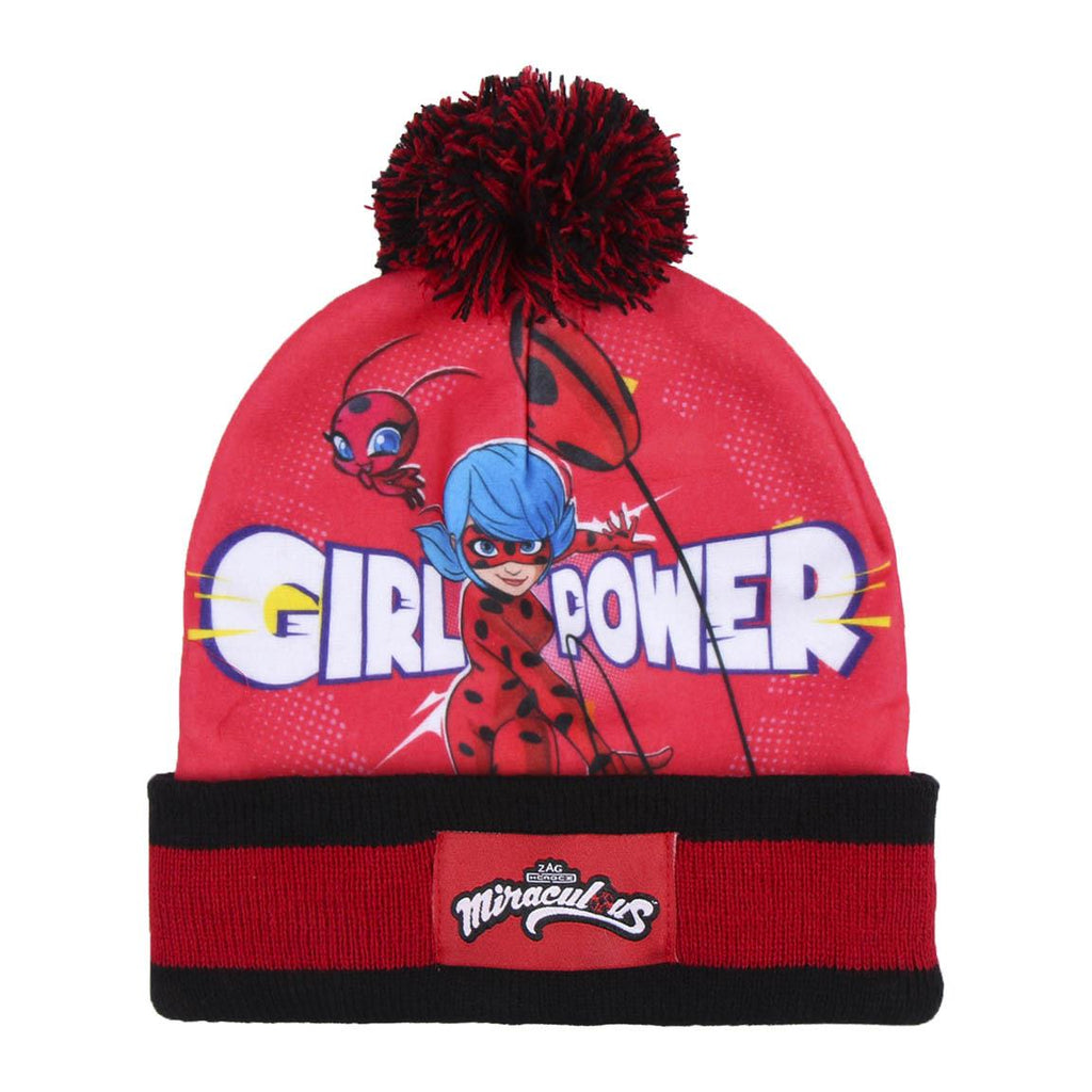 Miraculous Kids 4-8Y Hat and Gloves Set - Girl Power - Super Heroes Warehouse