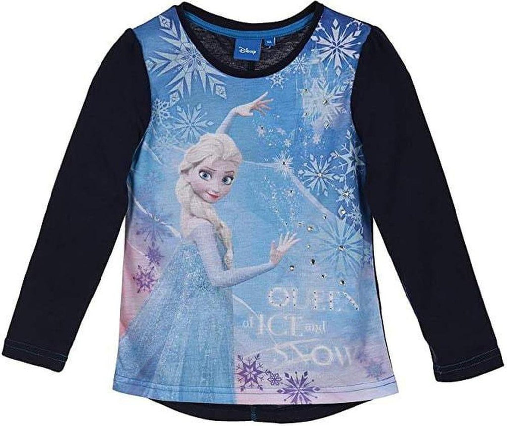 Disney Frozen Elsa Kids T-Shirt Long Sleeve - Girls T-Shirts - Disney Frozen