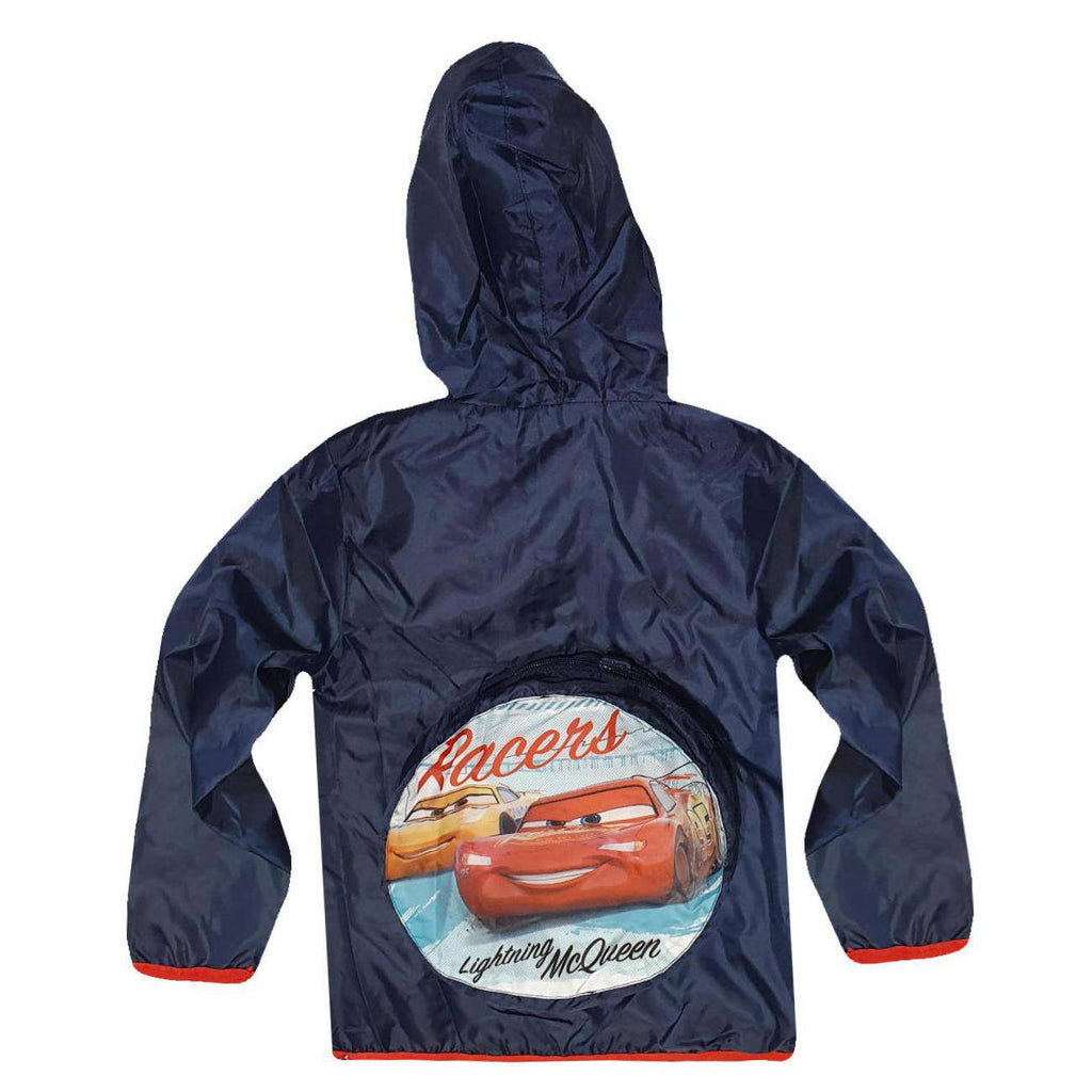 Disney Cars Kids (2-8) Hoodie Impermeable Lightweight Rainjacket Sweatjacket - Super Heroes Warehouse