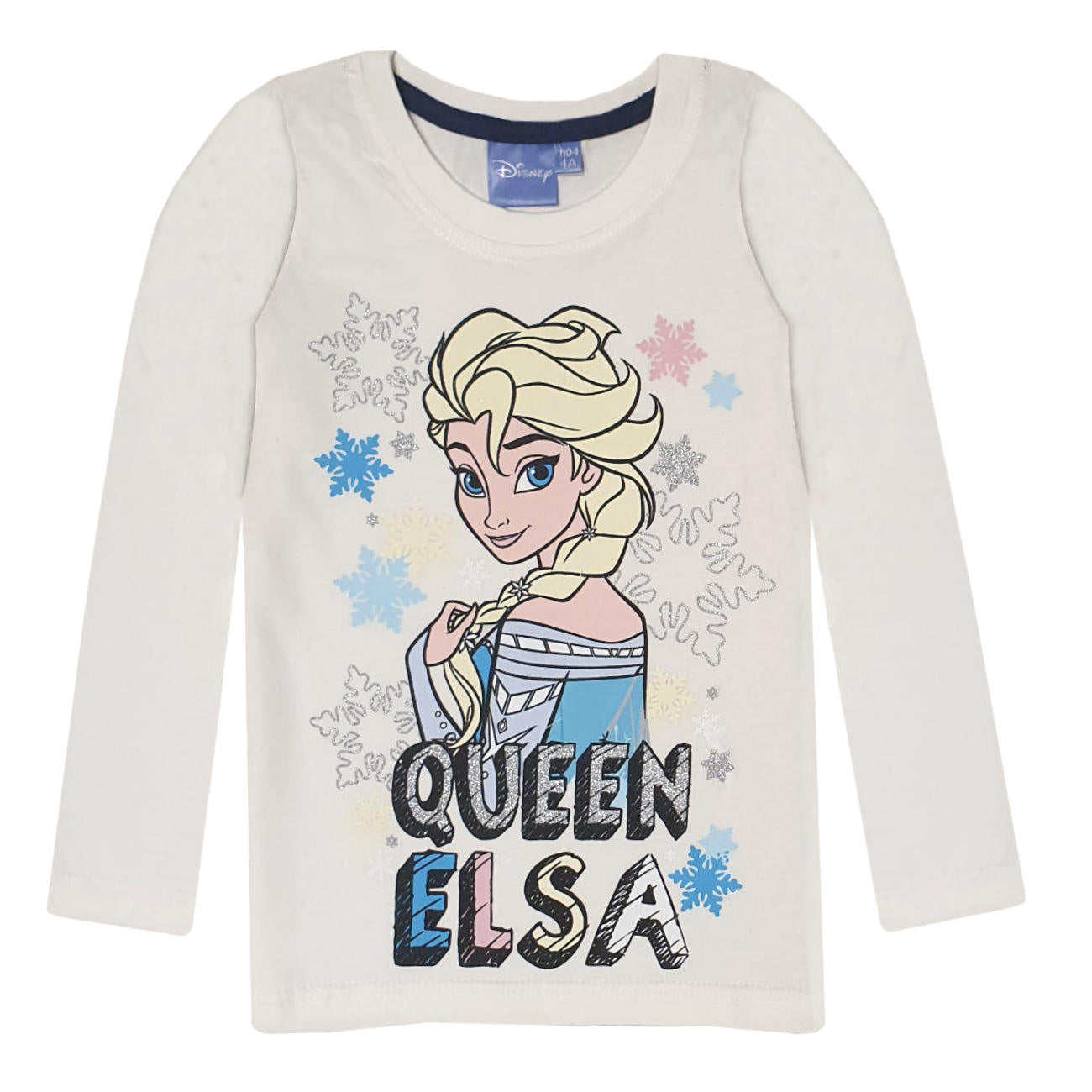 Frozen Elsa Kids T-Shirt Glitter "Queen Elsa" – SuperHeroes Warehouse
