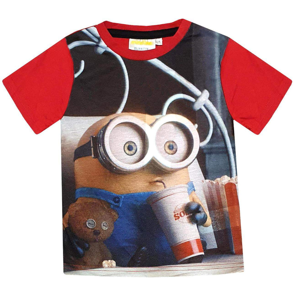 Minion Boys T-Shirt Short Sleeve - Super Heroes Warehouse