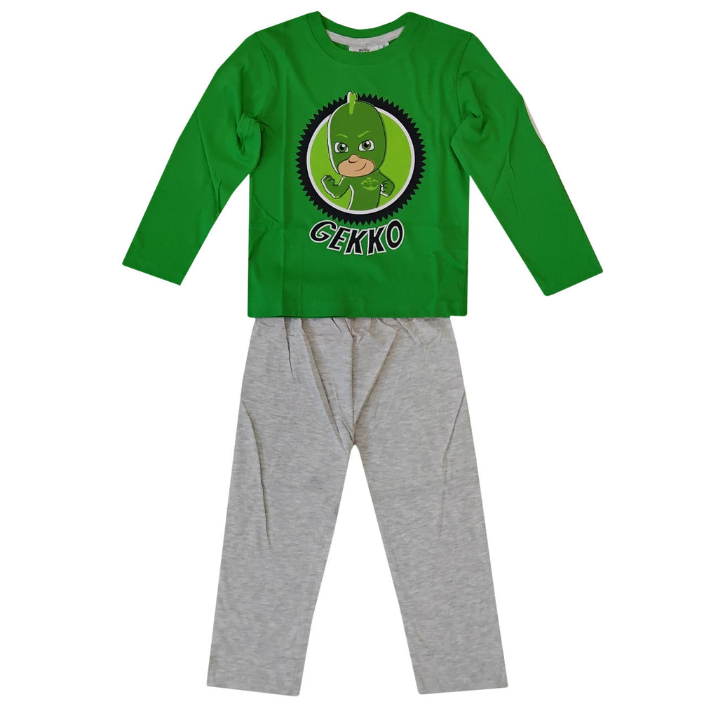 PJ Masks Kids Pyjama Long Set Gekko - Super Heroes Warehouse