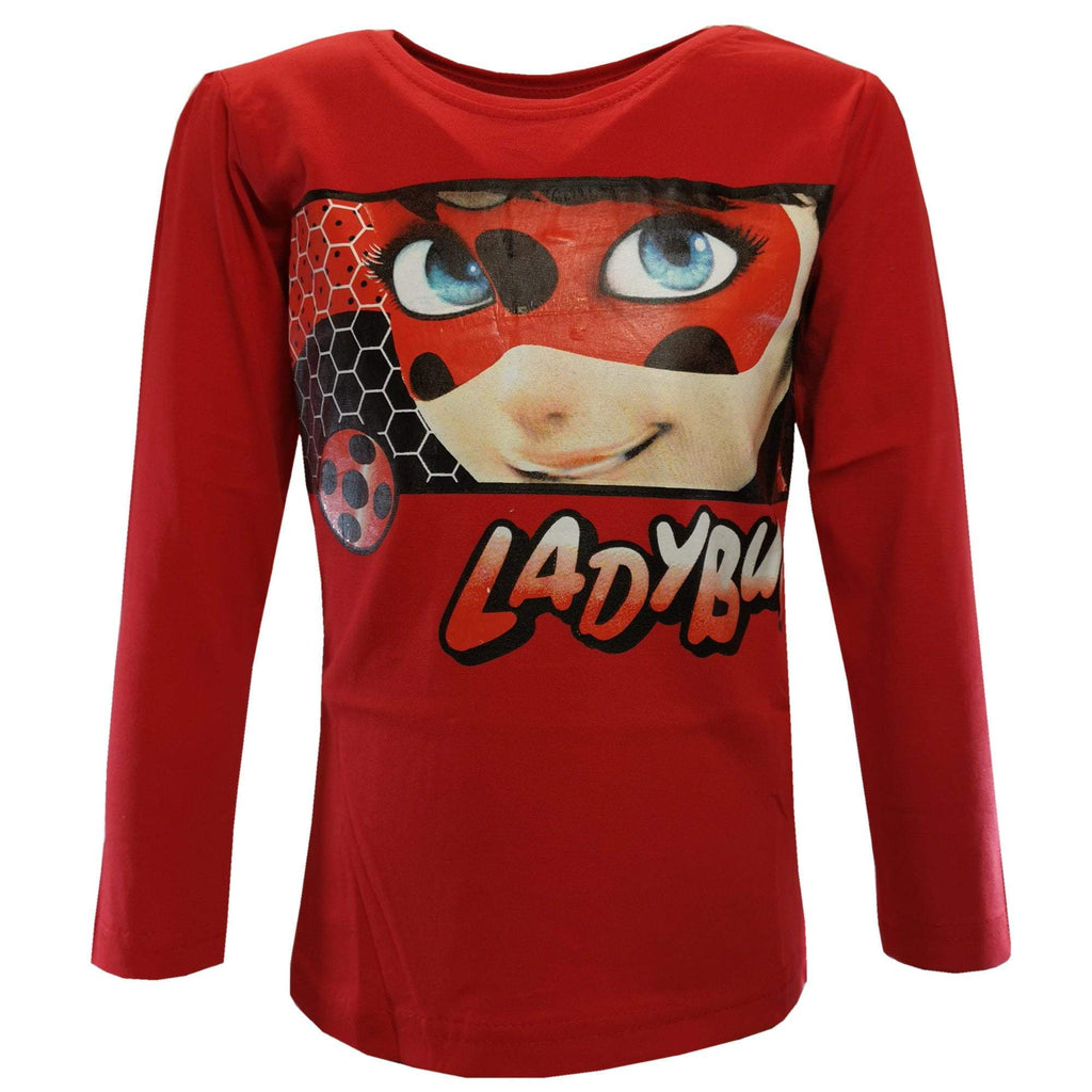 Miraculous Ladybug Girls T-Shirt Long Sleeved - Super Heroes Warehouse